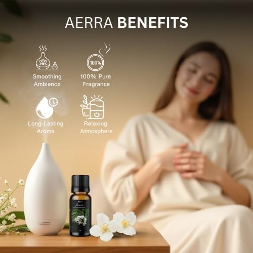 Image of Aerra Jasmine Fragrance Oil 15ml | Candles, Soaps & Diffuser |