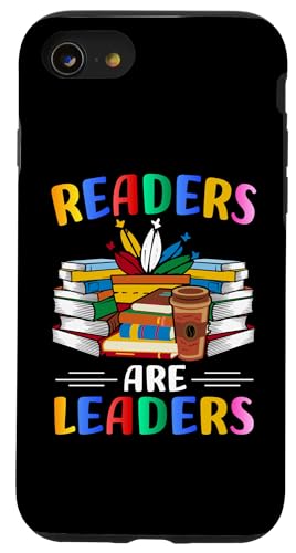 Readers Are Leaders Funny Book Lover Mothers Day Reading Mom �X�}�z�P�[�X iPhone SE (2020) / 7 / 8 �p