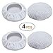 Produktbild Sailnovo 4pcs 10" Polierhaubenset Woolen Polierhaube Polierfell Polierpad Auto Politur Set für Auto Lackpflege Wachsen Polieren