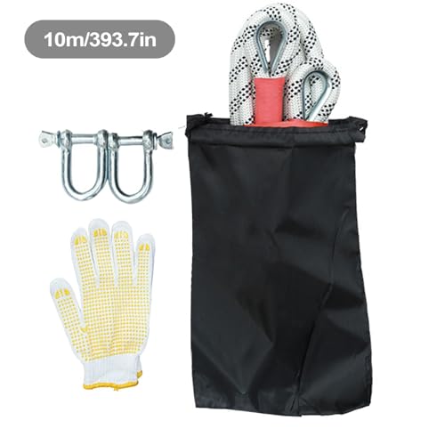Sangle de remorquage de voiture robuste et corde de récupération pour remorque et VTT - 5