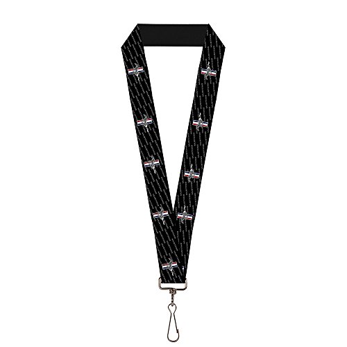 Buckle-Down Lanyard - Mustang