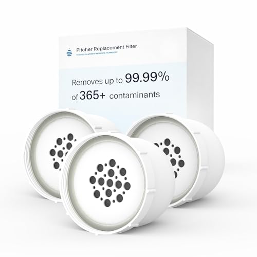 Image of Clearly Filtered 3 Pack Water Pitcher Replacement Filters (3 Pack)