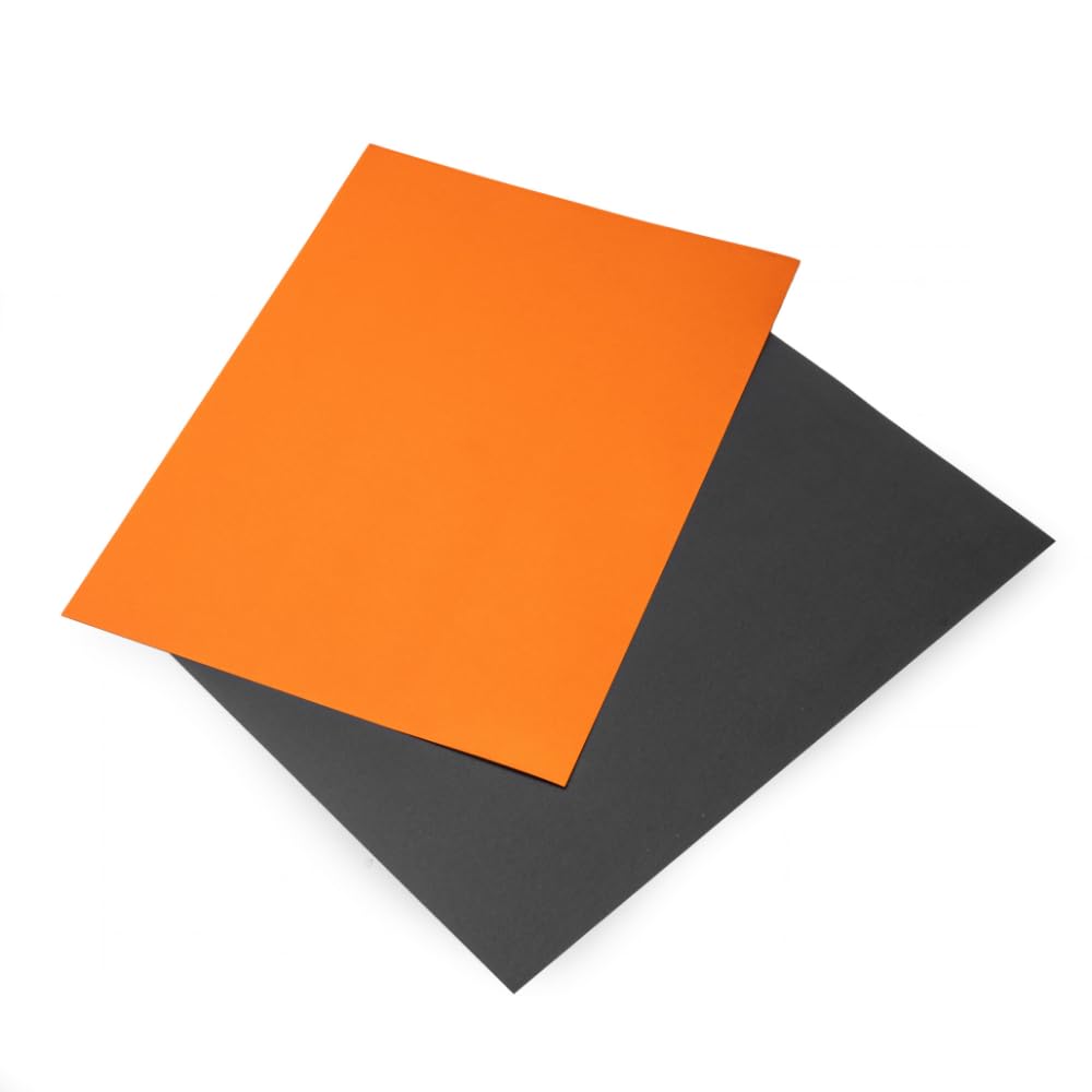 Hawksbill Halloween Card A4 160 GSM – 50 Sheets Black & Orange Cardstock