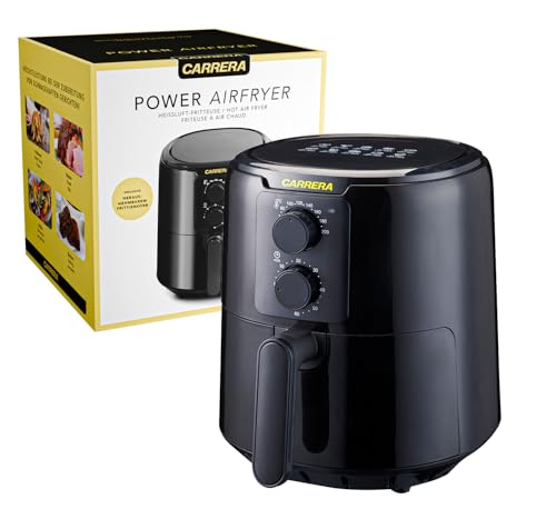 CARRERA Friggitrice ad aria calda [capacità 4,2 l] friggitrice ad