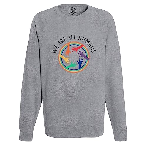 Sweat LGBTQ+ We are All Humans pour homme, un vêtement engagé et confortable au quotidien