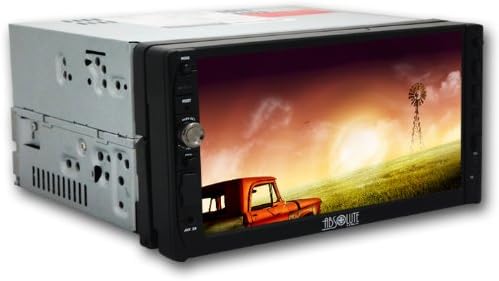 Miniatura 5 de Absoluta 7-Inch visualización reproductor de DVD Receptor con sistema de visualización táctil multimedia doble DIN y panel frontal extraíble