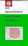  Niedere Tauern 2: Wegmarkierung, 1:50.000: Östliche Radstädter- und westliche Schladminger Tauern (Alpenvereinskarten)