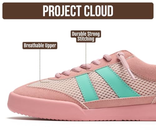 Image of Genuine Leather Slip On Sneakers for Women with Leather Memory Foam Insole | Memory Foam Insole Lightweight Shoes for Women - Womens Fashion Sneakers - Comfortable Women Footwear Everyday Essentials
