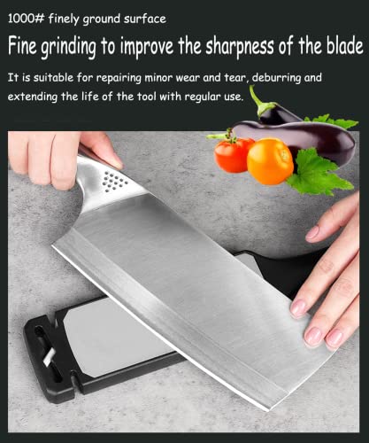 5 In 1 Kitchen Knife Sharpener Knife Sharpener Diamond Sharpening Stone 400/1000 Knife Sharpeners With 3 Coarse And Fine Grinding Slots Helps Repair Blades, For Knife Sharpeners For Kitchen Knives #TOP3