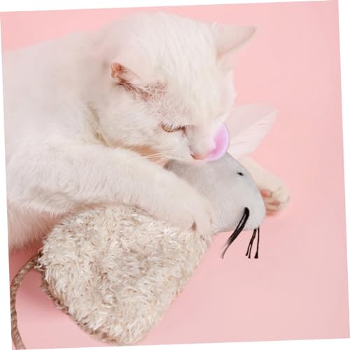 FONDOTIN 6 Unidades Brinquedo Gato Canguru Ratos Gatos Rato Brinquedo Para Gato Brinquedos Catnip En