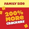 Cheez-It Cheese Crackers, Baked Snack Crackers, Lunch Snacks, Family Size, Original, 21oz Box (1 Box)