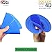 GSi Regular Soccer Cones - 40 Pack | 7Inch Diameter Cones in 4 Colors | Comes with Shoulder Strap | for Agility Training Drills