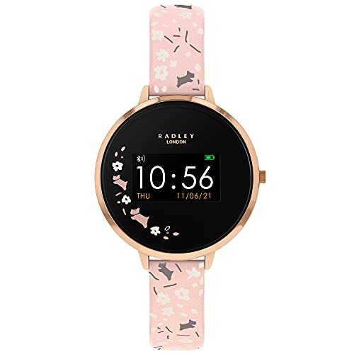Radley Series 3 Smart Ladies Pink Leather Strap Watch RYS03-2012