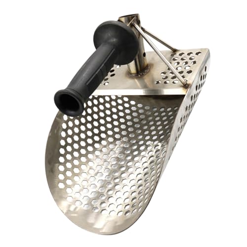 VINTORKY Sand Scoop Shovel for Metal Detecting Beach Gravel Digging Tool Stainless Steel Sifter