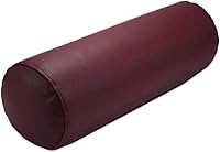 Vista 6 de Almohada larga de cuero, almohada cervical para el cuello, almohada cilíndrica decorativa, almohada redonda multifuncional para rodilla