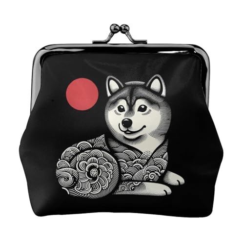 がま口財布 柴犬 いぬ 犬柄 日本 小銭入れ 親子がま口財布 財布 ミニ財布 コインケース がまぐち がま口ポーチ おしゃれ カード収納 化粧ポーチ 小物入れ お札入れ Puレザー 大容量 プレゼント