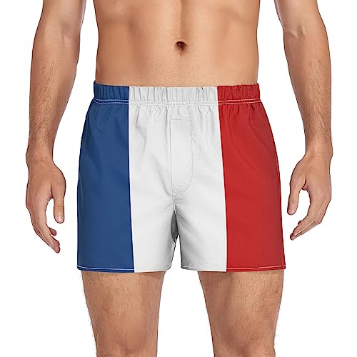 Men's Boxer Shorts Men's Underwear Briefs Casual Soft Boxer Flag