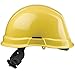 Produktbild Scott Safety Ratschenhelm Tuffmaster II mit Terry SB, Reduced Peak, unvented, Yellow, HC735/Y/RP