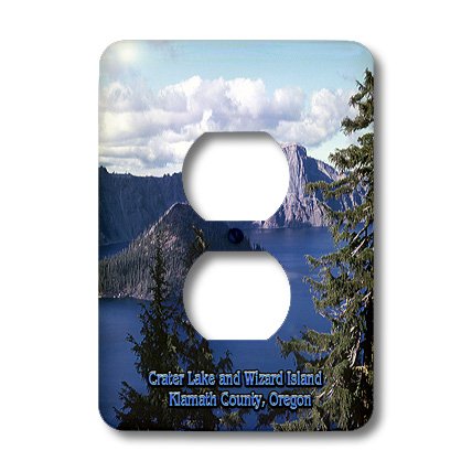 Crater Lake rénovation plaque double prise murale usée 15,2cm - 4