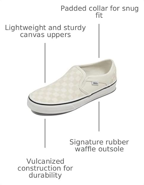 Vans Women's Asher Adult Low Top Sneakers