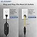 ELEGRP Level 1/2 EV Charger, 16 Amp, Portable J1772 Electric Car Charger, 25FT Cable, NEMA 6-20 & 5-15 Adapter, 110V-240V for BEVs/PHEVs, PBE & LRC Technology
