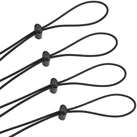 Oumers Bungee Goggle Strap Kit, Tapered End Swimming Goggle Straps for Swim Goggles