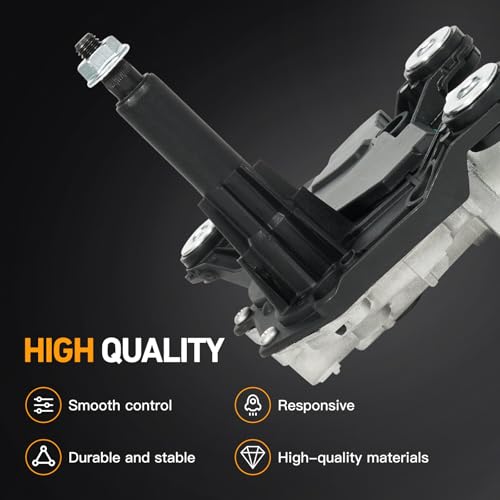 Image of Rear Liftgate Windshield Wiper Motor Compatible with Nissan Rogue 2.0L 2017-2019, Rogue 2.5L 2014-2020, Rogue Sport 2.0L 2017-2022 - Replace 28710-4BA0C with One Year Quality Assurance