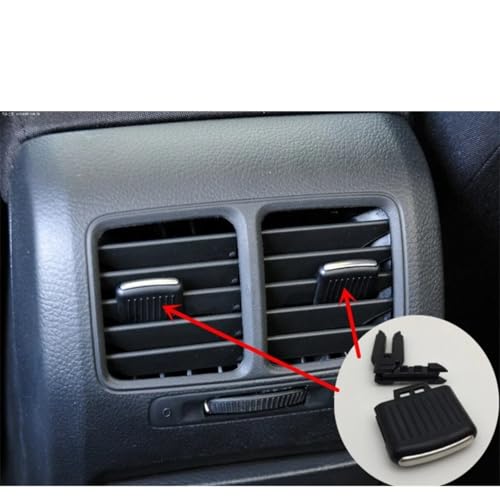 Rejilla de aire acondicionado HILLAR de PC resistente para Golf 5 y 6 2