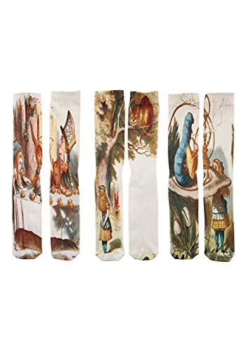Chaussettes Alice in Wonderland Elope à porter au quotidien pour un look geek et cosy