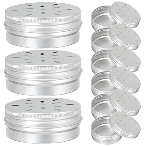 Totority Dog Work Tins, 10Pcs Dog Scent Training Holder Dog Scent Training Case Dogs Scent Training Tool Odor Training Case