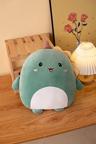 Soft Dinosaur Plush Hugging Pillow Cute Green Dinosaur Stuffed Animal Plushies Toy Dinosaur Unicorn Kids Stuffed Animals Plush Toys For Birthday, Valentine, Christmas #TOP3