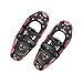 ALPIDEX Raquetas Nieve Aluminio Bolsa Incluida Bastones Aluminio Opcional Hombre Mujer, Color:Black/Red...
