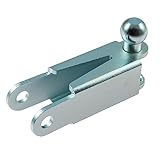 Fahrrad Anhängerkupplung DDR Mifa, Sr1 Diamant Sr2, MKH Simson 18mm Kugel blau verzinkt