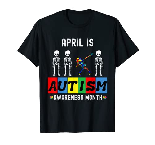 Mes de concientización sobre el autismo para niños Abril Camiseta