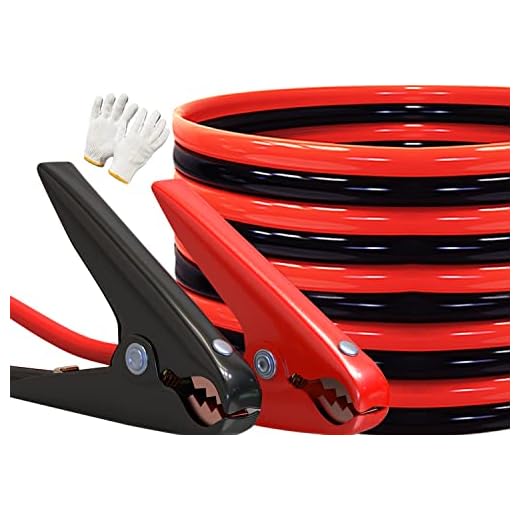 AUTOGEN Heavy Duty Jumper Cables, Booster Cables 1 Gauge 25Feet 900AMP Automotive Jumper Cables Kit for Car, SUV, and Trucks with Professional Clamps and Carrying Bag