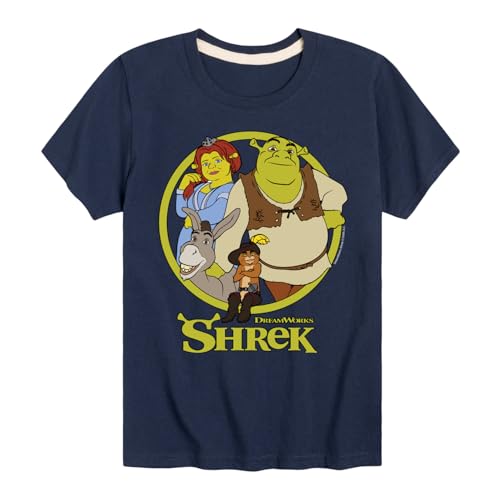 HYBRID APPAREL Shrek - Shrek Group - Toddler & Youth Short Sleeve Graphic T-Shirt