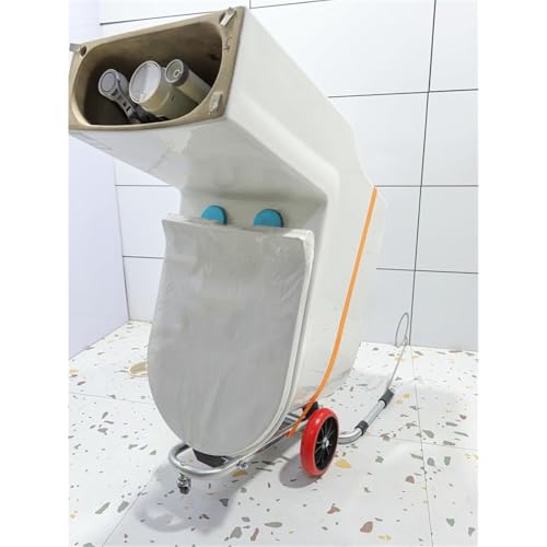 Image of Toilet Cart Jack, Toilet Installation Jack, Portable Positioning Mobile Foldable Toilet Dolly Lift, Toilet Installation Support Tool Easily Lift, Move and Repair Toilets for Plumbers
