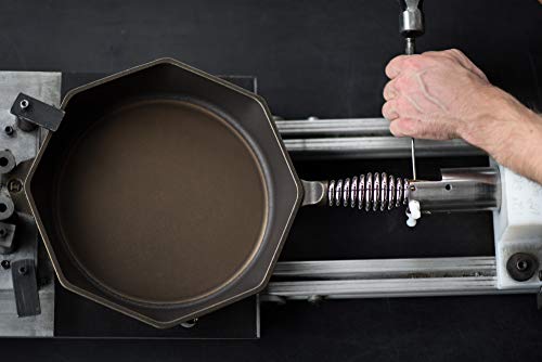 FINEX 8" Cast Iron Skillet, Modern Heirloom, Handcrafted in the USA, Pre-seasoned with Organic Flaxseed Oil - Thumbnail 5