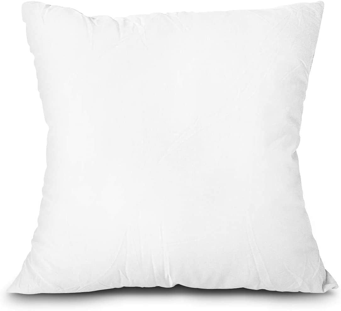 Luxury Super Bounce Microfibre Cushion Pad 80 X 80 Cm (32” X 32 Soft & Cosy Cotton Blend Casing Inner Insert Hypoallergenic Synthetic Cushion Filler, 18 x 18” (45 x 45 cm)-1'