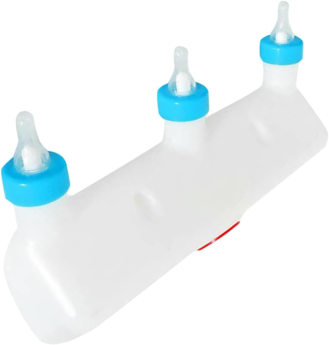 2pcs Multiple Pacifiers Feeding System for and Nursing Feeder Soft Nipples Efficient for Farm Animals Lightweight and Portable Feeder