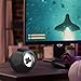 Mxmoonfree Ferrofluid Bluetooth Speaker with Dancing Ferrofluid, Sound Visual Speaker – Desktop Music Mate, Party Speaker, Gamer Gift (Black)