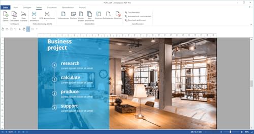 Image of PDF Pro 4 - incl. OCR - sign PDFs - create forms - edit, convert, comment, create - for Win 11, 10, 8.1, 7