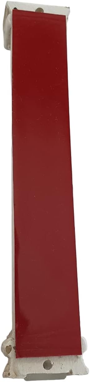 Classical Column/Pillar mezuzah mezuza from Israel w/ 12 choshen gems Needs 12cm Scroll