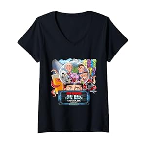 Womens Jeff Dunham Tacoma, WA (2025) V-Neck T-Shirt