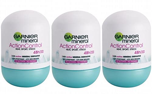 3�{�Z�b�g Garnier �K���j�G �f�I�h�����g ������ ���[���I�� �~�l���� Action Control 48���Ԏ��� 50ml�y���s�A���i�z