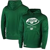 NFL Touchdown Sweat à capuche avec logo primaire de l'équipe Touchdown Performance des couleurs pour jeunes (38-40, New York Jets)