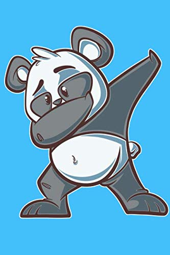 Dabbing Panda: Dab Dance Journal Notebook Diary: 120 Lined, Wide Rule Pages