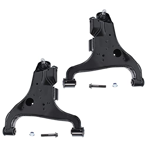 Detroit Axle - Front Control Arms w/Ball Joint for 2004-2015 Nissan Titan Armada, 2004-2010 Infiniti QX56, 2 Lower Control Arms w/Ball Joints Replacement 2005 2006 2007 2008 2009 Pair Set