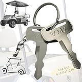 WUKO HUNT Yamaha Golf Cart Keys,for Yamaha G14 G16 G18 G19 G20 G21 G22 G29 Drive Drive2 & Electric Ignition Key,Universal Yamaha Golf Cart G14-G29 Replacement Ignition Keys,OEM# JU2-H2511-00 (2PCS)