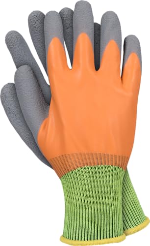 Guantes de poliéster Ogrifox OX-ORANGE t8 para tus tareas de jardinería
